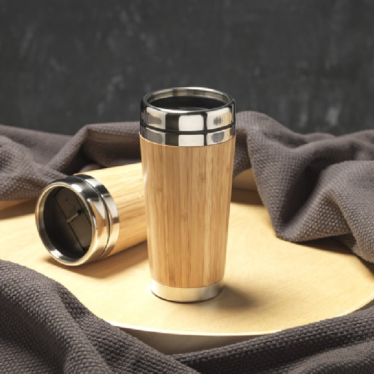 Tazza termica in Bambu