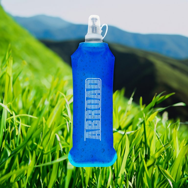 Borraccia Pieghevole 500ml borraccia pieghevole 500 ml in silicone ideale per lo sport