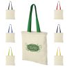 Shopper in Cotone Naturale Manici Colorati 100gr