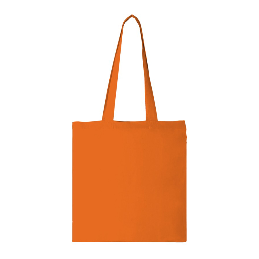 Shopper in Cotone Colorate 140gr Shopper in Cotone Colorate 140gr arancia