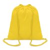 Zainetti a Sacca in Cotone Colorati giallo