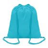 Zainetti a Sacca in Cotone Colorati azzurro