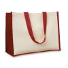 Borsa in Juta Personalizzata rossa