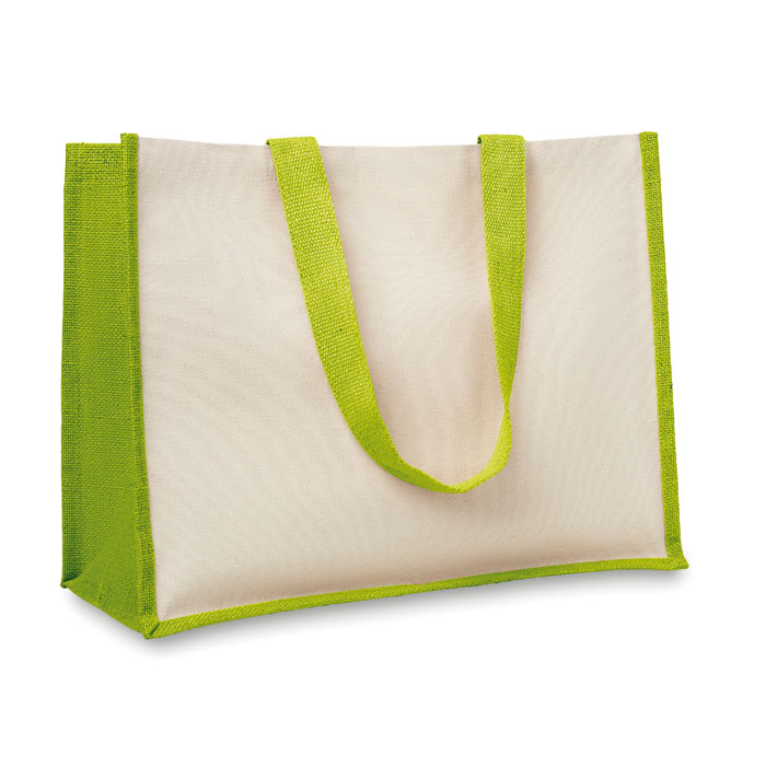 Borsa in Juta Personalizzata Borsa in Juta Personalizzata lime