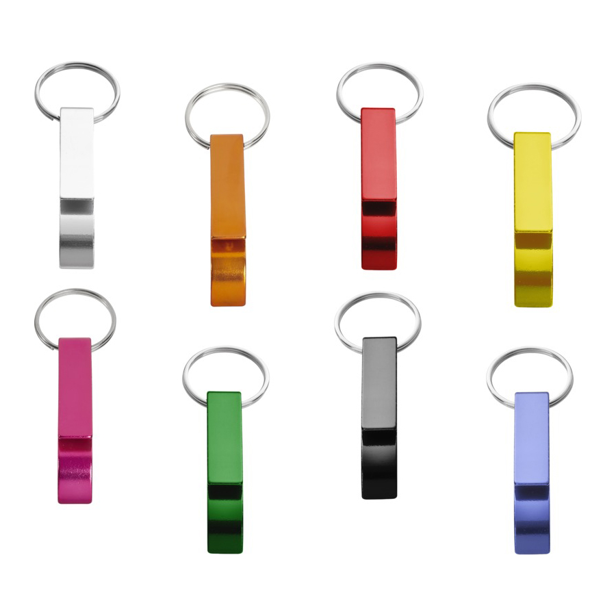Portachiavi Apribottiglie Colorati con logo