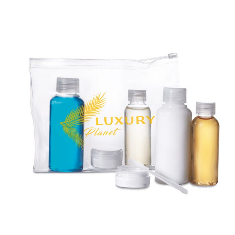 Set di 6 Flaconi da Viaggio Personalizzato Set di 6 Flaconi da Viaggio Personalizzato