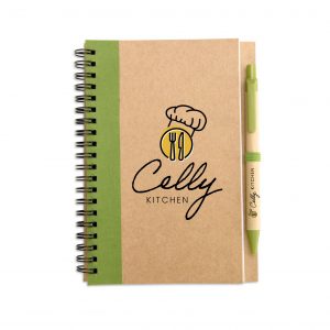 Blocco Notes A5 Ecologico con Penna Blocco Notes A5 Ecologico con Penna