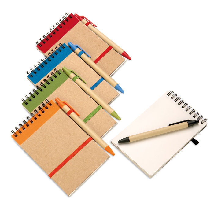 Bloc Notes Eco A6 con Penna Bloc Notes Eco A6 con Penna
