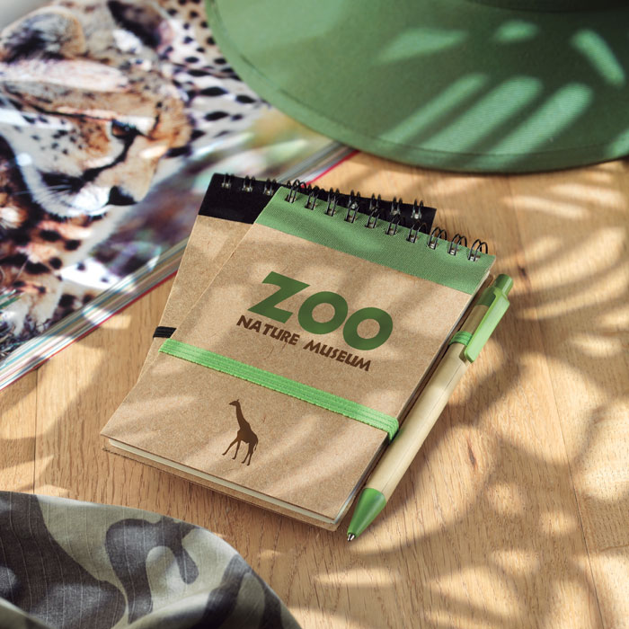 Bloc Notes Eco A6 con Penna Bloc Notes Eco A6 con Penna