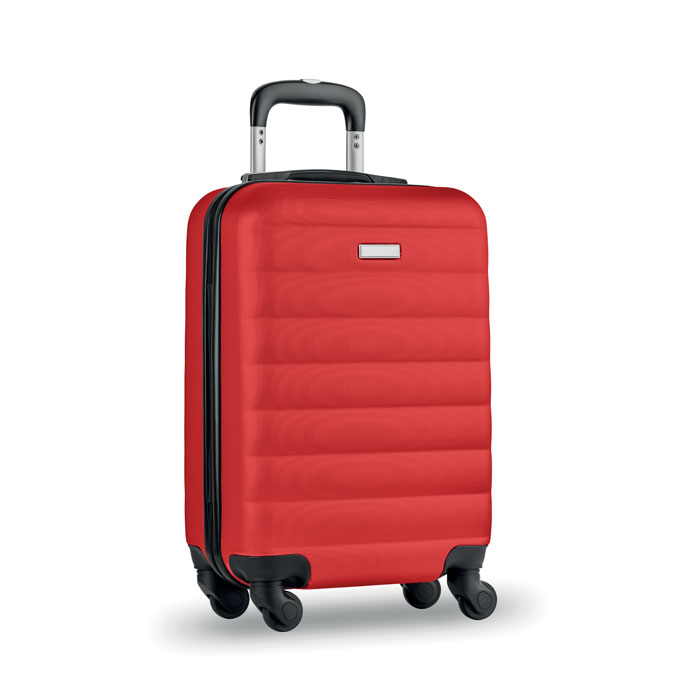 Trolley Cabina Rigido 40L Personalizzato Trolley Cabina Rigido 40L Personalizzato rosso
