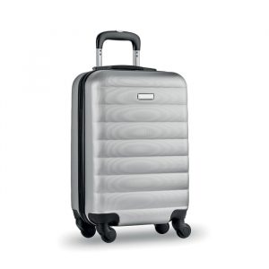 Trolley Cabina Rigido 40L Personalizzato Trolley Cabina Rigido 40L Personalizzato argento