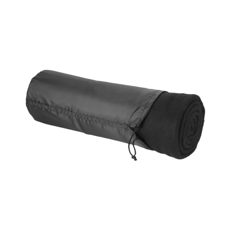 Coperta in Pile con Custodia Personalizzata nera