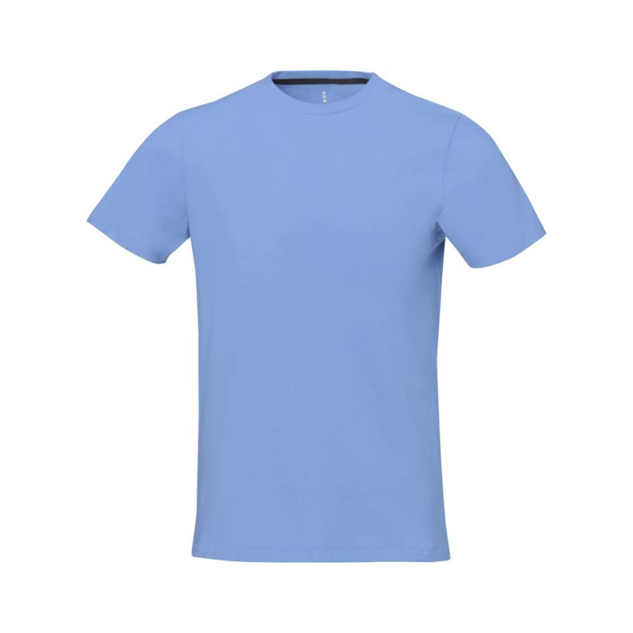 T-Shirt in Cotone Elevate Personalizzate T-Shirt in Cotone Elevate Personalizzate azzurra