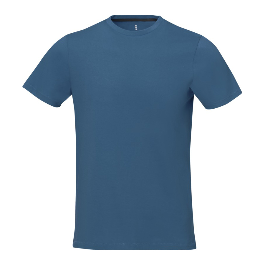 T-Shirt in Cotone Elevate Personalizzate T-Shirt in Cotone Elevate Personalizzate blu