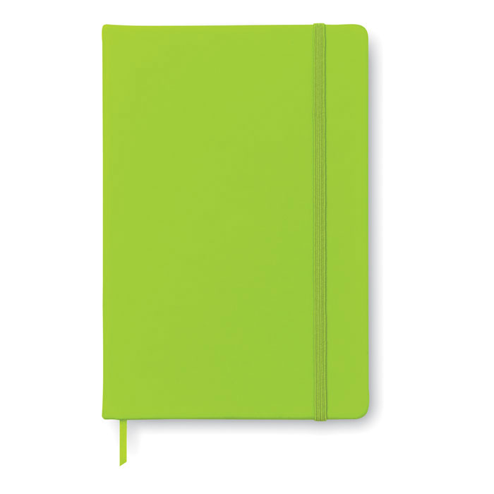 Taccuini A5 con Elastico Copertina Rigida e Pagine Neutre Personalizzati lime