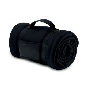 Coperta in Pile Coperta in Pile nera