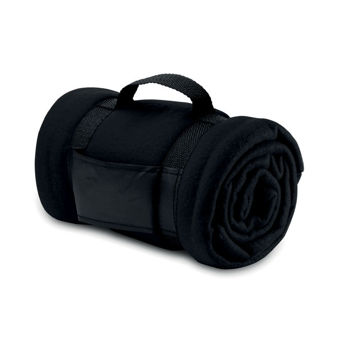 Coperta in Pile Coperta in Pile nera
