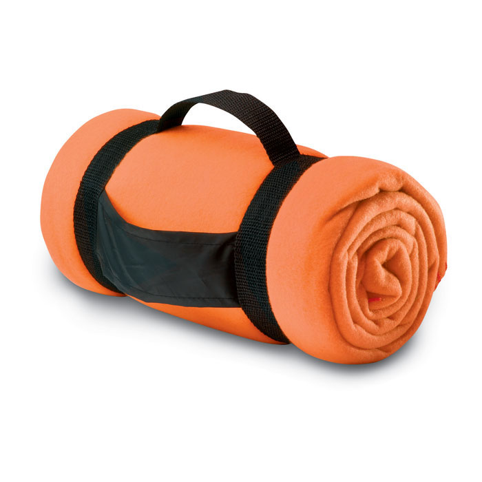 Coperta in Pile Coperta in Pile arancione