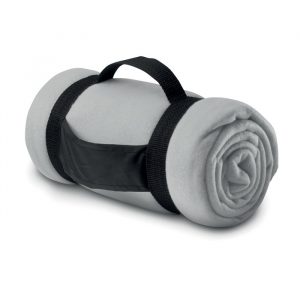 Coperta in Pile Coperta in Pile grigio