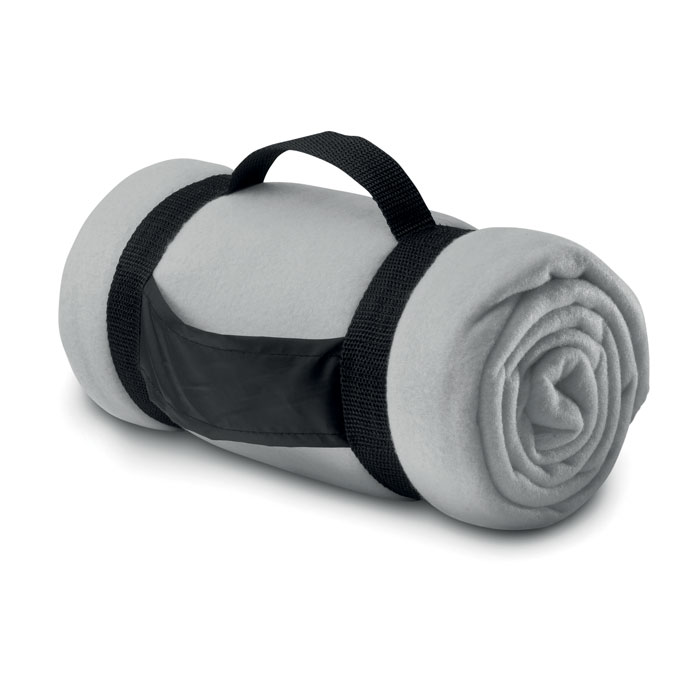 Coperta in Pile Coperta in Pile grigio