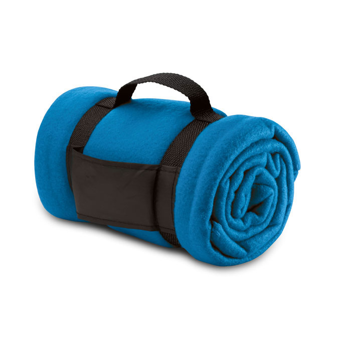 Coperta in Pile Coperta in Pile azzurra