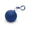 Poncho Impermeabile in Portachiavi a Sfera blu