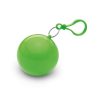 Poncho Impermeabile in Portachiavi a Sfera lime