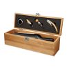 Set Vino in Legno