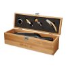 Set Vino in Legno