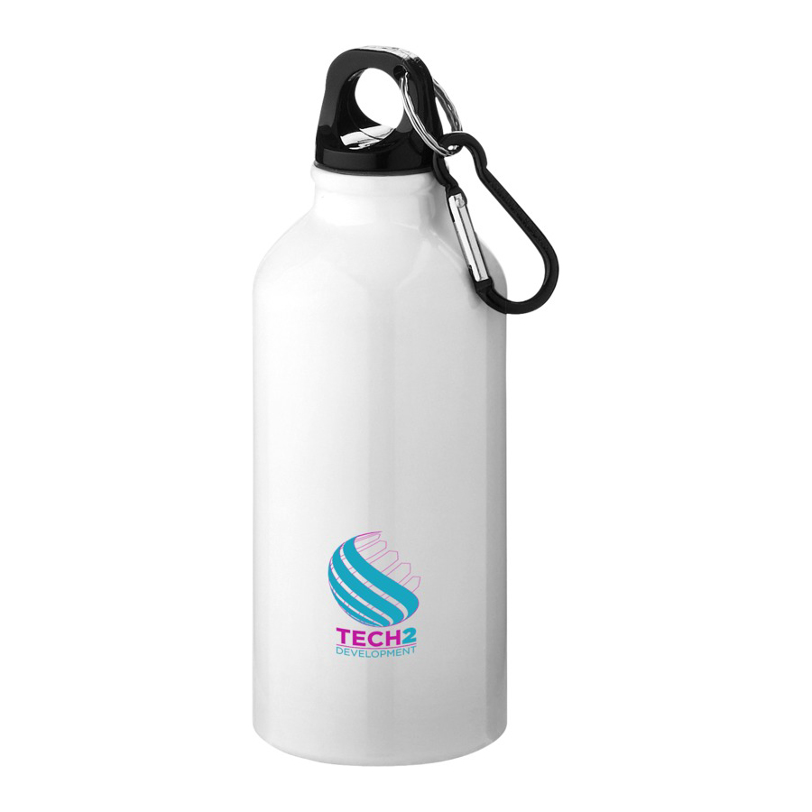 Borraccia Off-Road in Alu Riciclato e Moschettone 400ml Borraccia Off-Road in Alu Riciclato e Moschettone 400ml