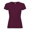 Magliette personalizzate da donna bordeaux