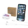 Cuffie con Microfono USB C e Porta Cellulare