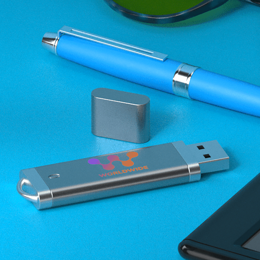 Chiave Usb Colore su Misura Chiave Usb con Colore su Misura grigia