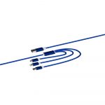 Multicavi Led con Logo blu