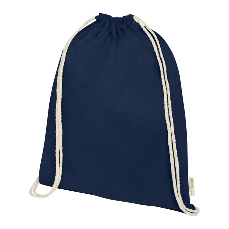 Sacca in Cotone Organico Sacca in Cotone Organico blu navy