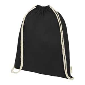 Sacca in Cotone Organico Sacca in Cotone Organico nero