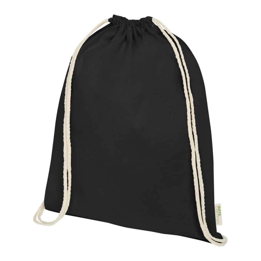 Sacca in Cotone Organico Sacca in Cotone Organico nero