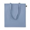 Shopper in Cotone Organico 140gr azzurro