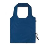 Shopper Pieghevole in RPET blu