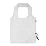 Shopper Pieghevole in RPET bianco