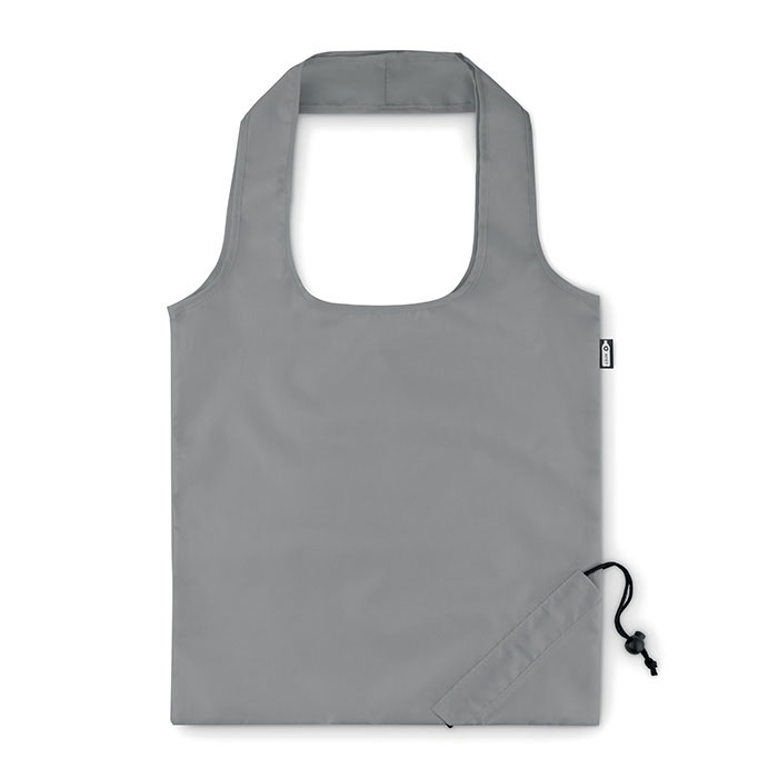 Shopper Pieghevole in RPET grigio