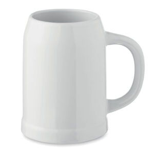 Boccale da Birra Personalizzato bianco Boccale da Birra Personalizzato bianco