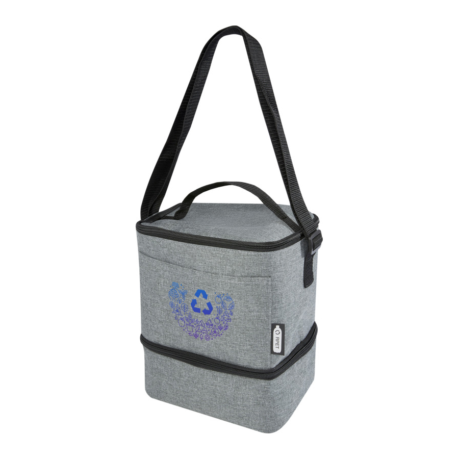 Borsa frigo in RPET personalizzata con logo Borsa frigo in RPET personalizzata con logo