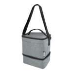 Borsa frigo in RPET personalizzata grigia