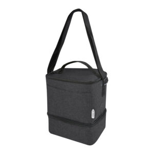 Borsa frigo in RPET personalizzata nera