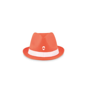 Cappello colorato personalizzato 2 Cappello colorato personalizzato con logo front