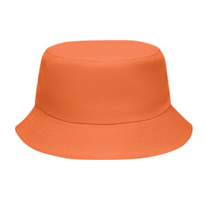 Cappello da pescatore con logo arancione Cappello da pescatore con logo arancione