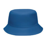 Cappello da pescatore con logo blu royal