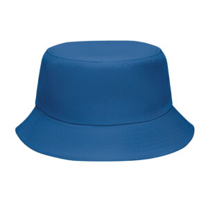 Cappello da pescatore con logo blu royal Cappello da pescatore con logo blu royal