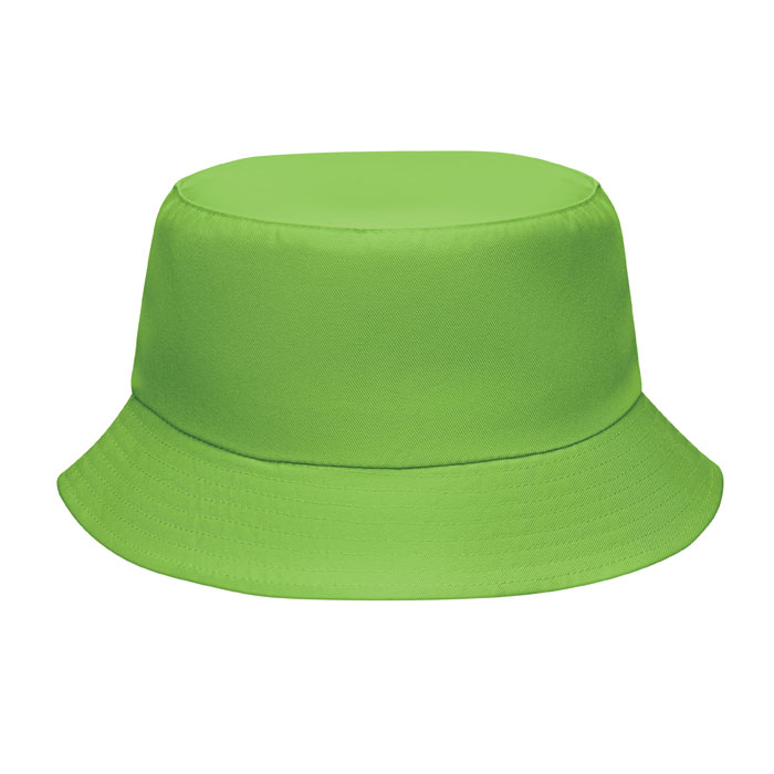 Cappello da pescatore con logo lime Cappello da pescatore con logo